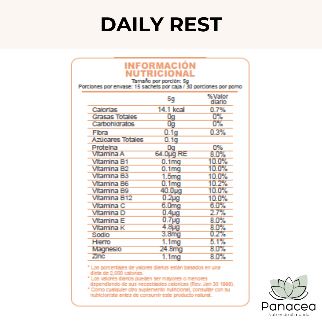 Info Nut Daily Rest