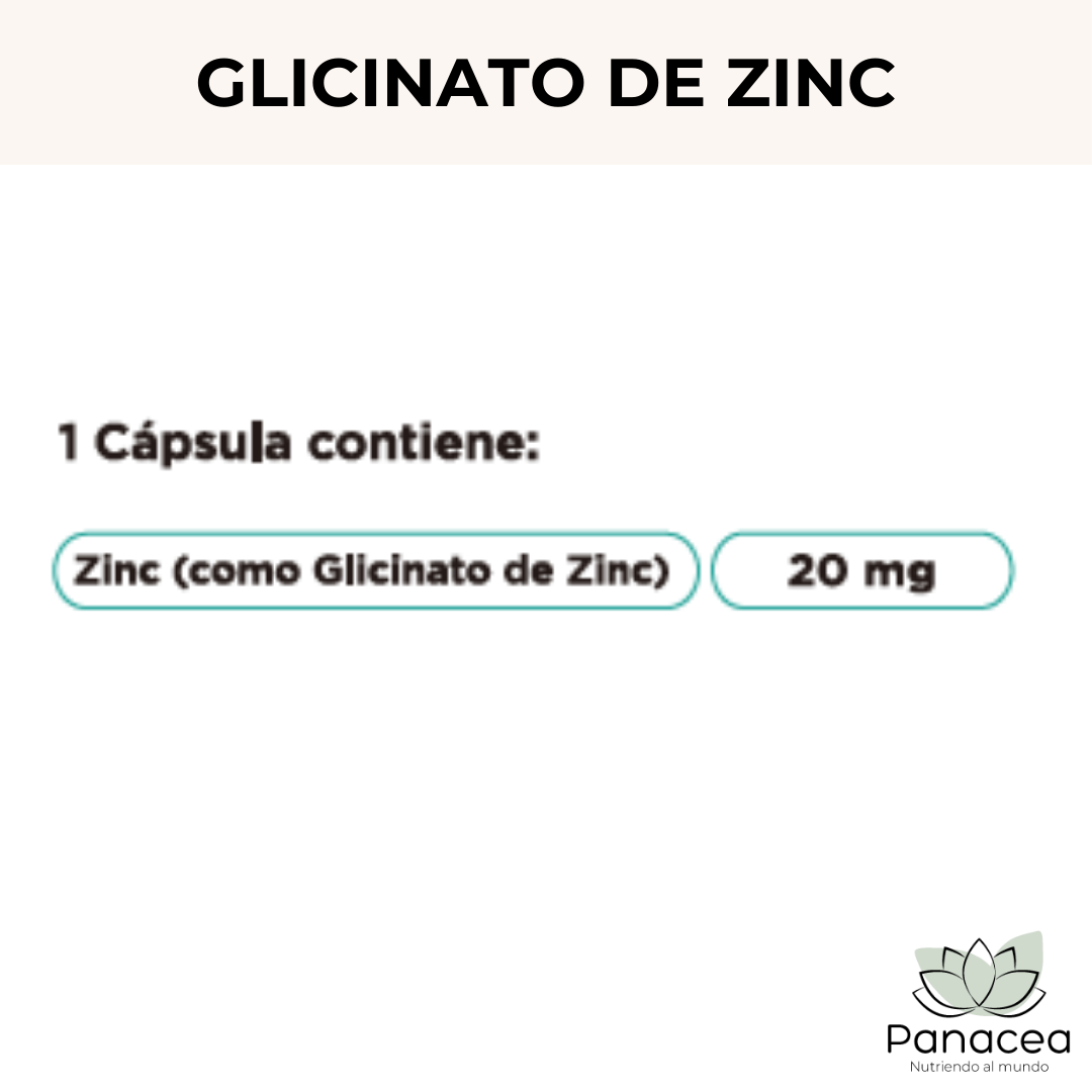 Info Nut Glicinato de Zinc