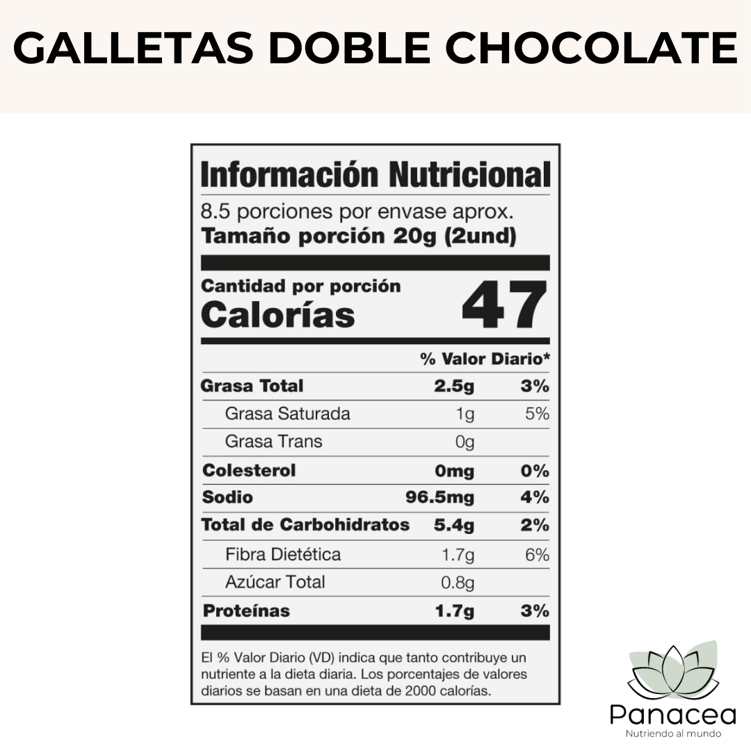 Info Nut Fika doble chocolat