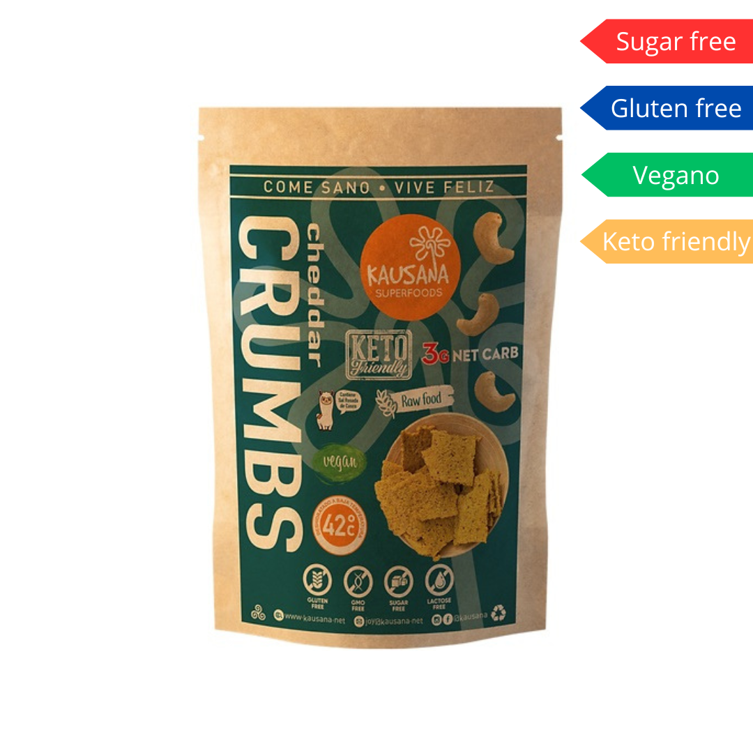 Cheddar Crumbs 75g - Kausana Superfoods