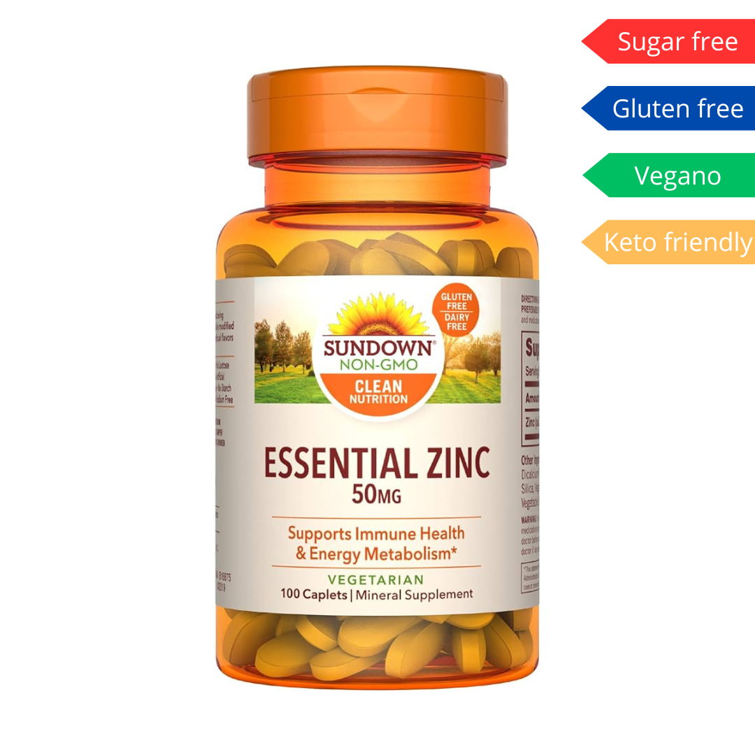 Essential zinc 50mg Sundown