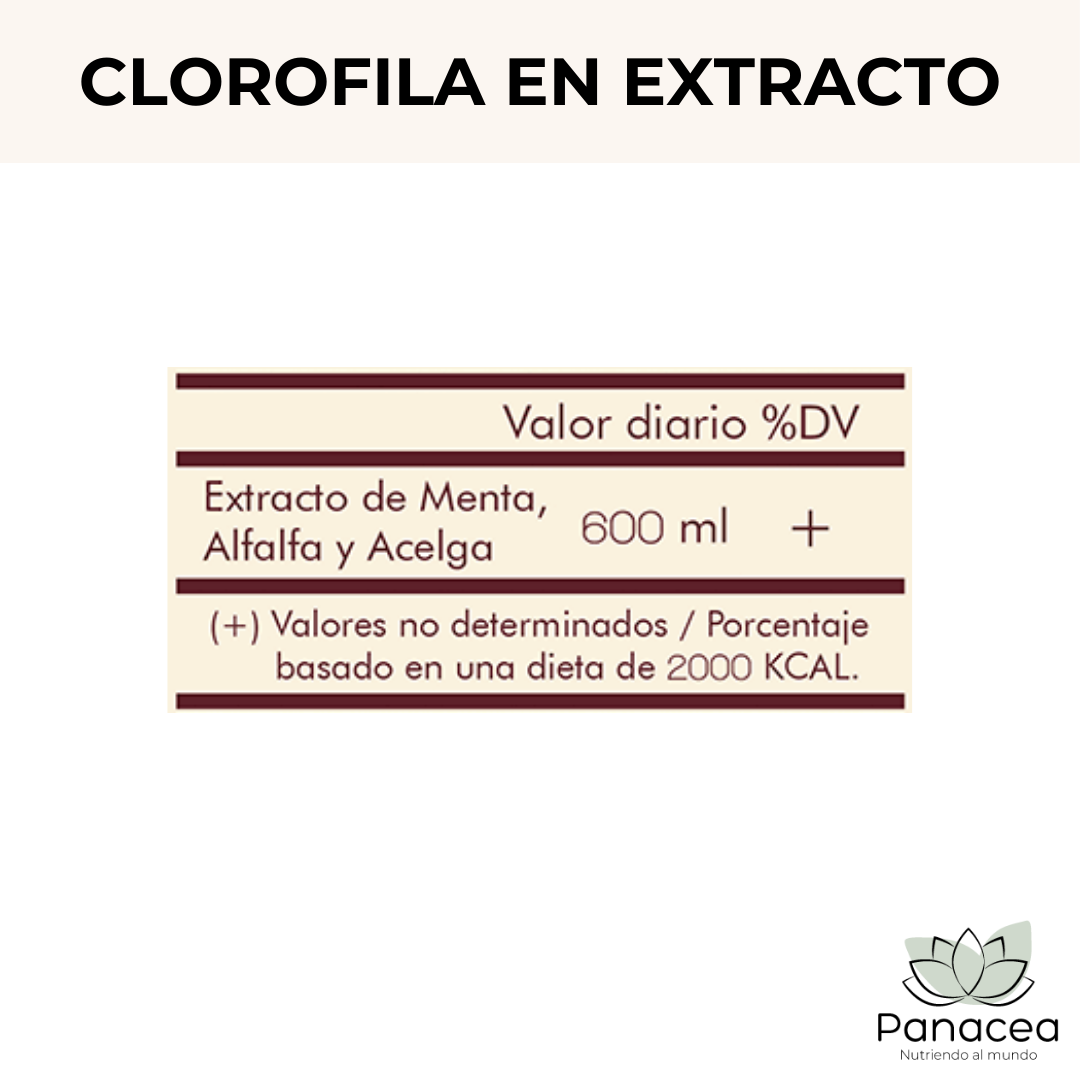 Info Nut Clorofila en extracto