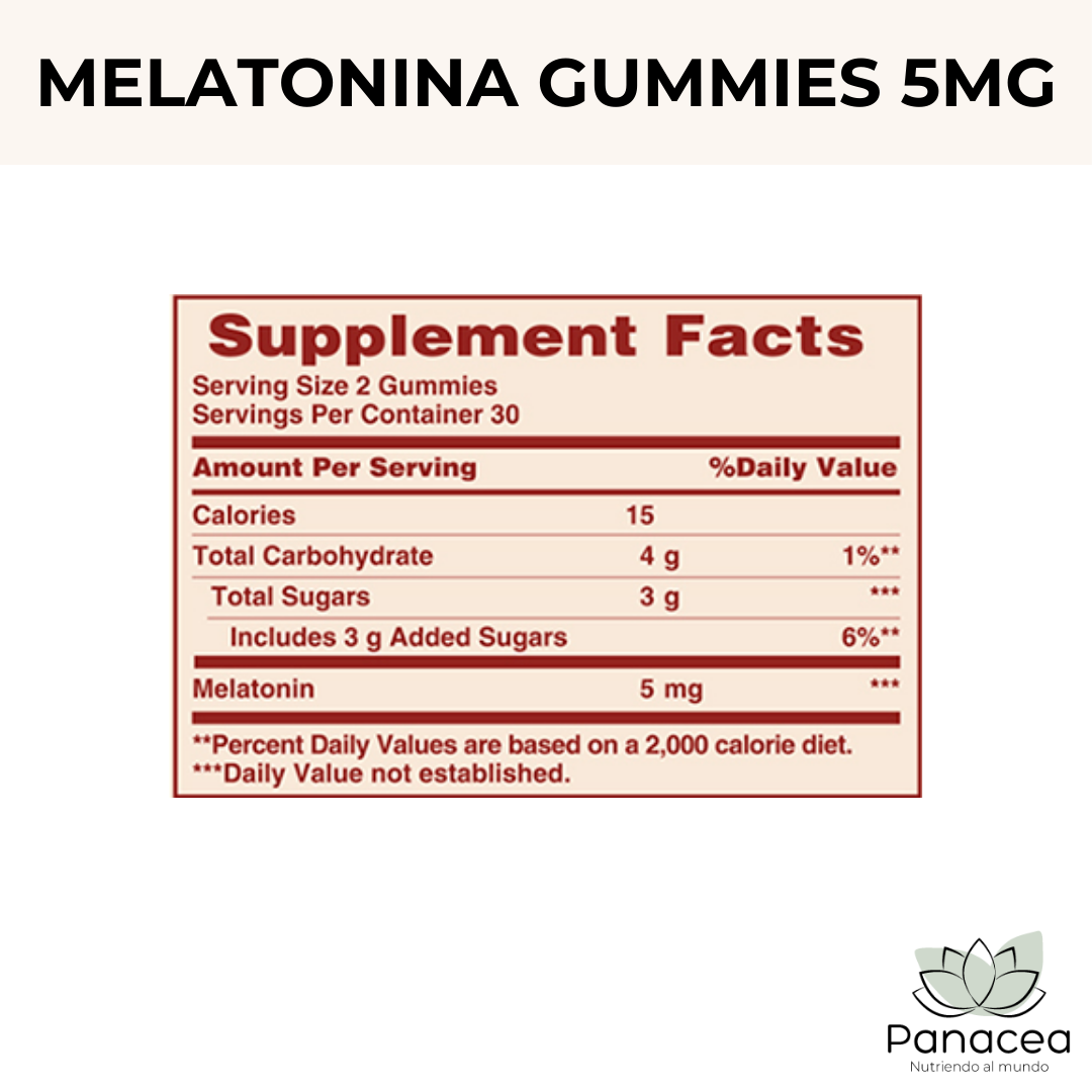 Info Nut Melatonina Gummies