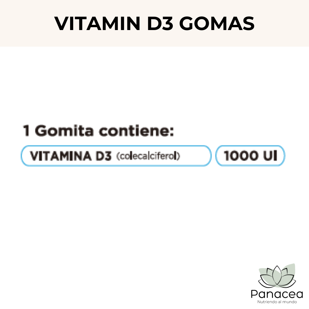 Info Nut Vitamin D3 Gomas