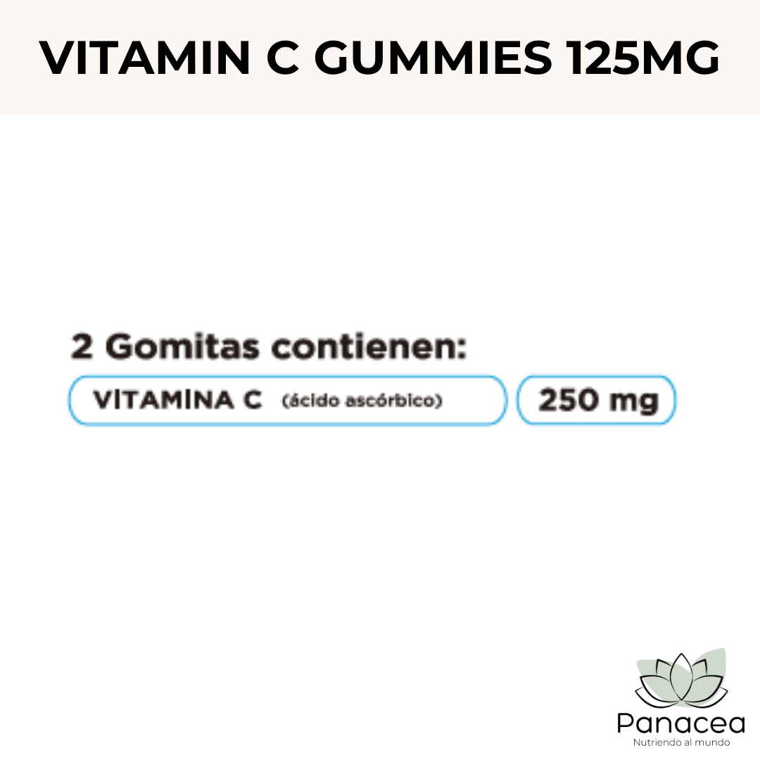 Info Nut Vitamin C Gummies 125mcg