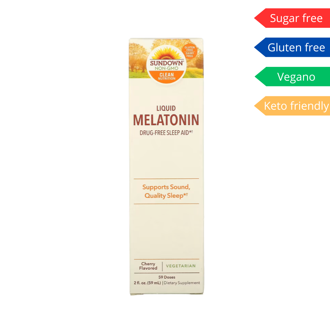 Liquid melatonin 59ml Sundown