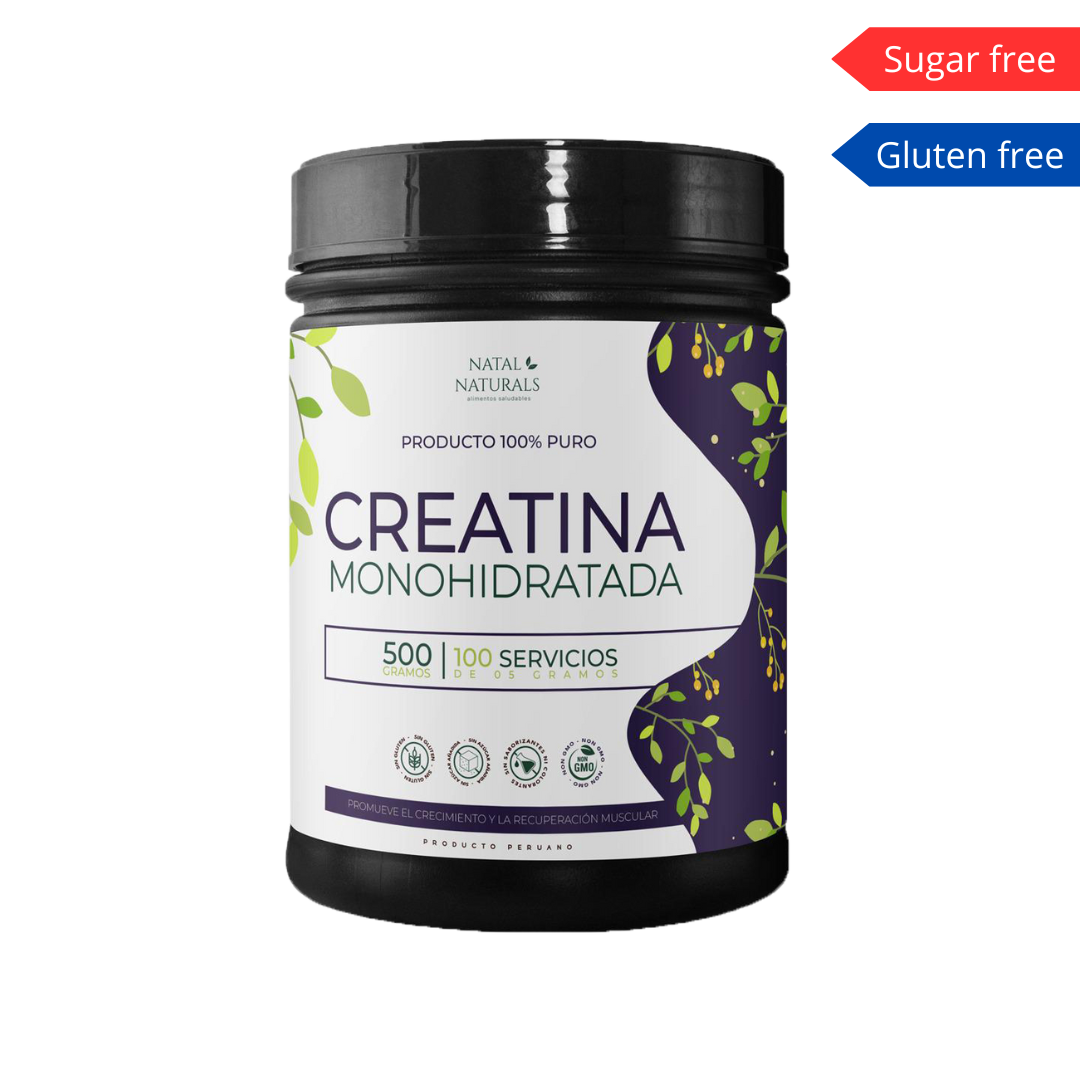 Creatina Monohidratada 500g - Natal Naturals